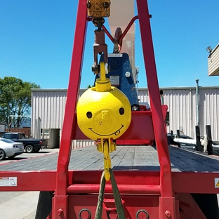 Champion Crane-A Division Of Economy Sign Inc. - Newark, CA. Wave to SMILEY