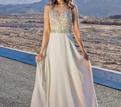 Runway Glow Dress Rental - El Paso, TX