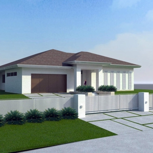 Akouri Consulting Engineers - Hollywood, FL. Traditional residence rendering