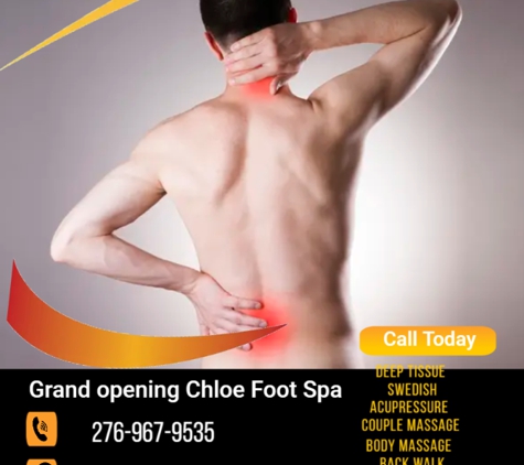 Chloe Foot Spa - Bristol, VA