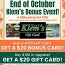 Klem's - Clothing Stores