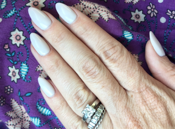 XM Nails and Spa - Glendale, CA. My naturals nails with a gel mani by Liana