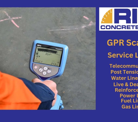 Ripa Concrete Cutting - Seven Hills, NSW. GPR Scanning