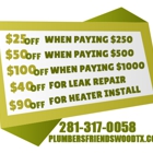 Plumbers Friendswood TX