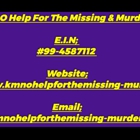 KMNO Help For The Missing & Murdered