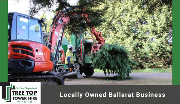 Tree Top Tower Hire - Ballarat East, VIC. Locally Owned Ballarat Business