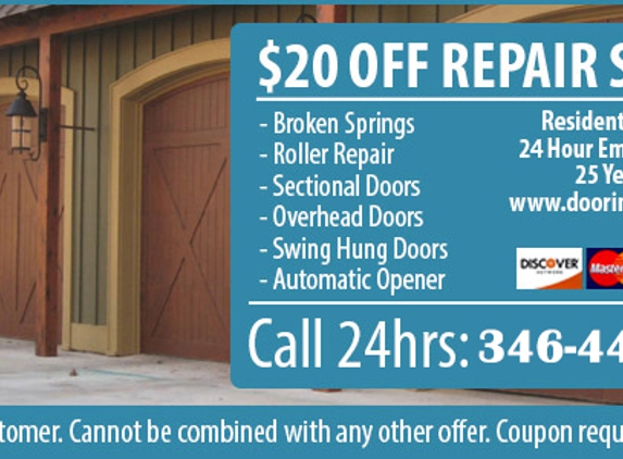 TX Garage Door Installation - Houston, TX