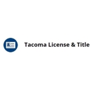 Tacoma License & Title - Vehicle License & Registration