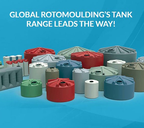 Global Rotomoulding Pty Ltd - Helidon Spa, QLD. Global Rotomoulding’s Tank Range Leads The Way!