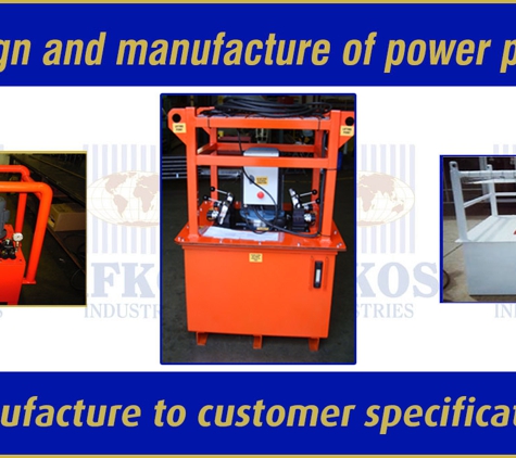 Afkos Industries. We Have Very Close Working Relationships With Our Customers