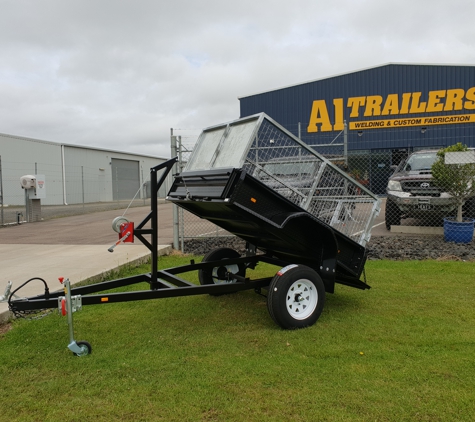 Bairnsdale Trays & Welding - Bairnsdale, VIC. 6x4 Manual Winch Tilt Trailer
