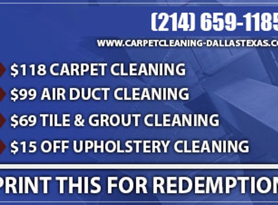 Carpet Cleaning Dallas Texas - Dallas, TX