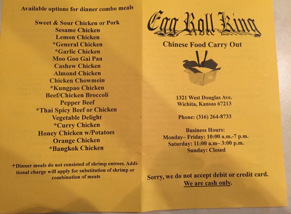 Egg Roll King - Wichita, KS