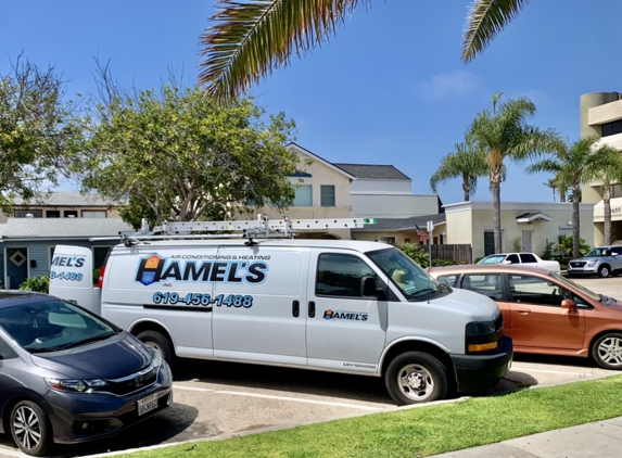 Hamel's Air Conditioning & Heating Inc. - Lakeside, CA. In La Jolla May 25, 2022