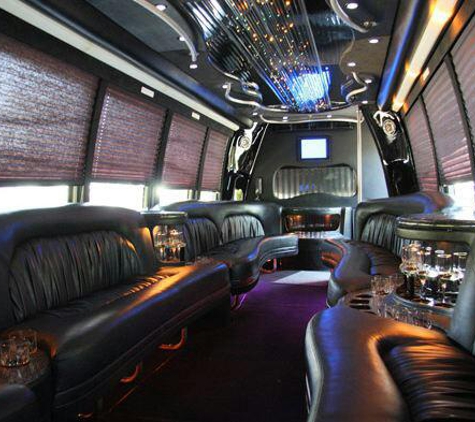 Price 4 Limo & Party Bus, Charter Bus. party bus interior