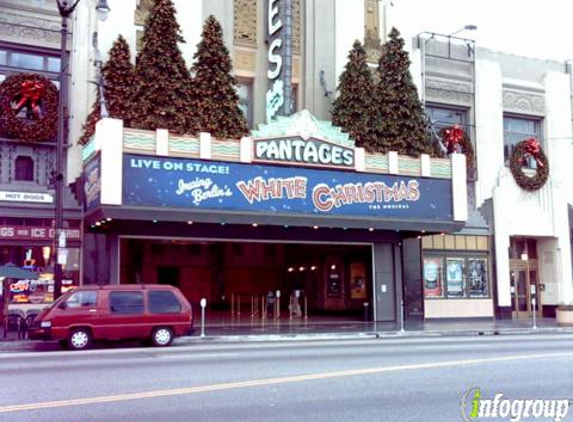Pantages Theatre - Los Angeles, CA