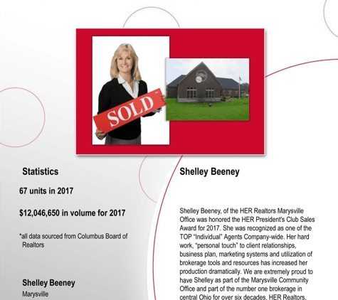 Shelley Beeney, Real Estate Agent - Marysville, OH