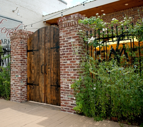 The French Market & Tavern - Locust Grove, GA. The Courtyard Garden