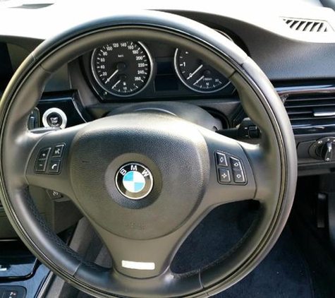 Uticolor Newcastle - Caves Beach, NSW. Restored steering wheel