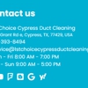 1st Choice Cypress Duct Cleaning gallery