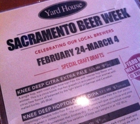 Yard House - Roseville, CA