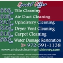 Air Duct Cleaning Mckinney Texas - Air Duct Cleaning