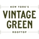 Vintage Green Rooftop