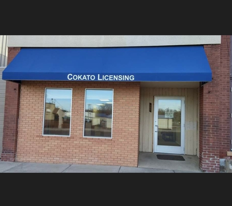 Cokato Licensing - Cokato, MN. Front of Building