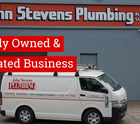 John Stevens Plumbing Pty Ltd - Ballarat East, VIC. Family Owned & Operated Business