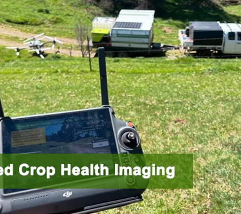 Gippsland Agricultural Drone Spraying & Contracting. Infra-red Crop Health Imaging