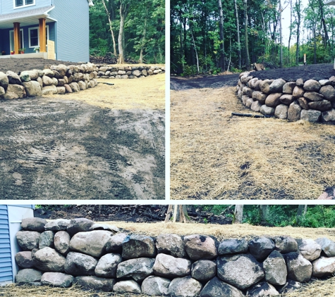 All State Companies, Inc. - Zimmerman, MN. Boulder walls