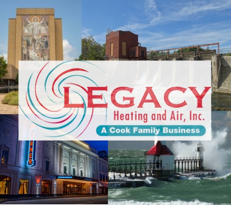 Legacy Heating and Air, Inc. - Elkhart, IN. Proudly Serving our Community