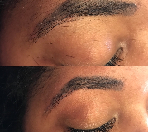 Eyebrows etc - Southfield, MI. Waxing. Before and after