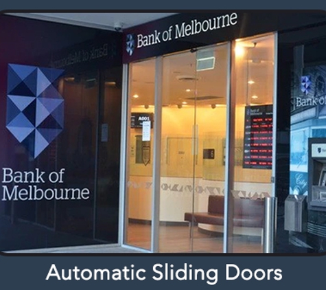 CITY ALUMINIUM - Northcote, VIC. Automatic Sliding Doors