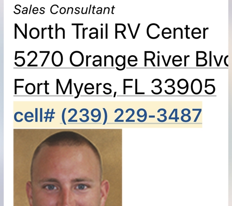 North Trail RV Center - Fort Myers, FL. Try to reach them after you close ......