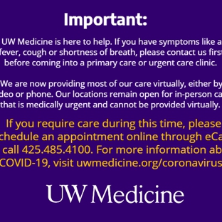 UW Medicine Primary Care at Woodinville - Woodinville, WA