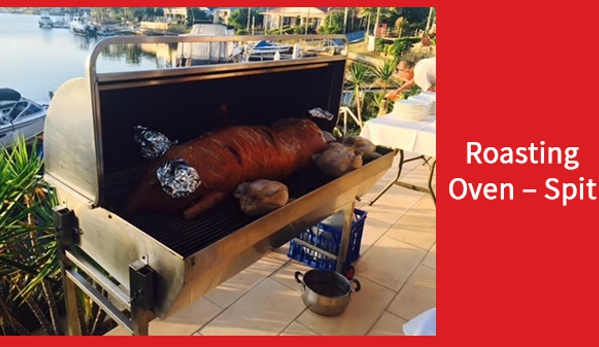 R & R Hire Services - Caboolture, QLD. Roasting Oven – Spit