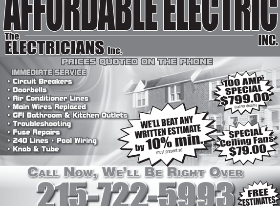 Affordable Electric Inc - Philadelphia, PA