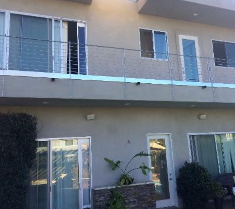 Bison Constructors - Termite Damage Repair - San Diego, CA. Handrail mounting repair.