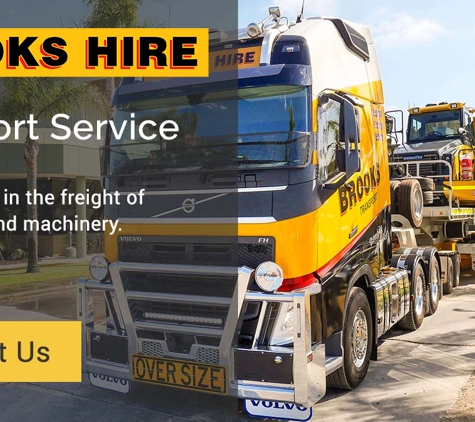 Brooks Hire Service Pty Ltd - Canning Vale, WA. Transport Service