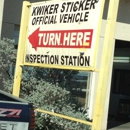 Kwiker Sticker - Automobile Inspection Stations & Services