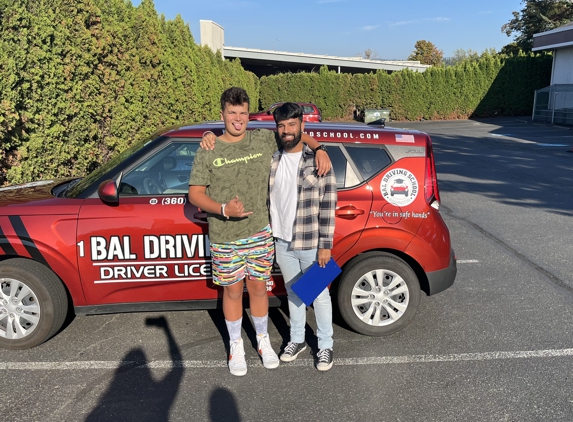 Bal Driving School of Mount Vernon and DOL Approved Testing Center Habla Espanol - Mount Vernon, WA. Congratulations to Mr. B on passing his Skills test with our Drivers Ed instructor, Sanjam!
If you’re ready to hit the road? ����