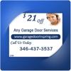 Garage Door in Spring gallery