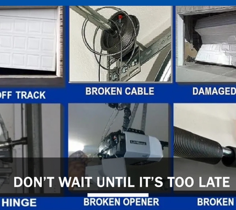 CB Garage Doors - Joondalup Dc, WA. Don't Wait Until It's Too Late