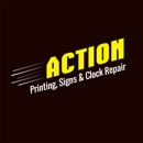 Action Printing, Sign & Clock Repair - Screen Printing-Equipment & Supplies