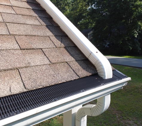 RainGuard Gutter Systems, LLC - Moseley, VA. Gutter Guard Install