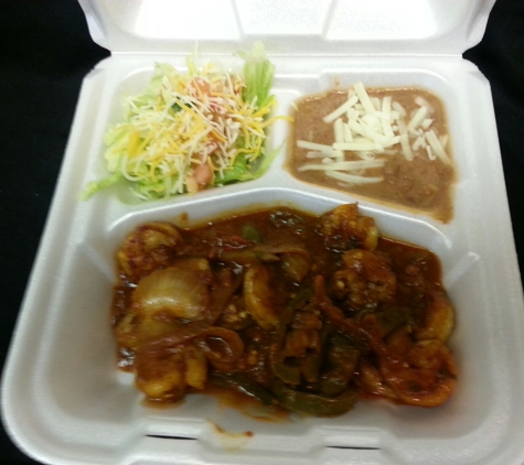 chile verde mexican grill - Oklahoma City, OK. Camarones rancheros! !