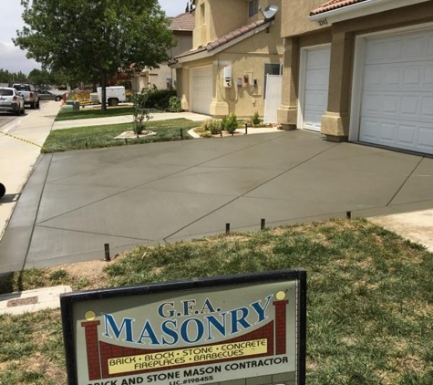 GFA Masonry and Concrete - Palmdale, CA