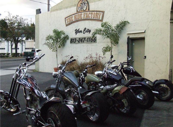 The Ride Factory - Tampa, FL. V-Twin or Metric. The best shop in Tampa Bay by far.