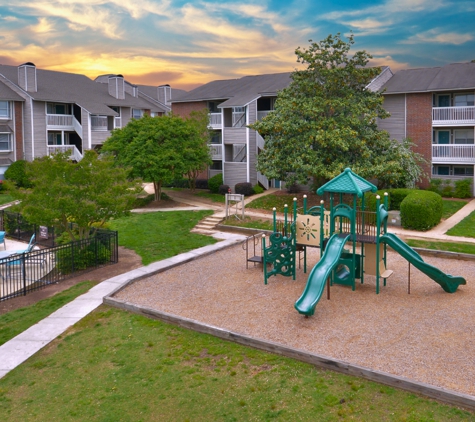 The Chelsea Apartments - Raleigh, NC. Playground at Anson at North Hills in Raleigh, NC